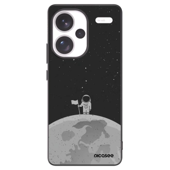 Picasee fekete szilikon tok az alábbi mobiltelefonokra Xiaomi Redmi Note 13 Pro+ 5G - Astronaut