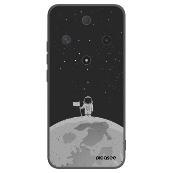 Picasee fekete szilikon tok az alábbi mobiltelefonokra Honor Magic6 Lite 5G - Astronaut