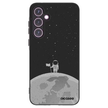 Picasee fekete szilikon tok az alábbi mobiltelefonokra Samsung Galaxy A35 5G A356B - Astronaut