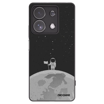 Picasee fekete szilikon tok az alábbi mobiltelefonokra Xiaomi Redmi Note 13 Pro 4G - Astronaut