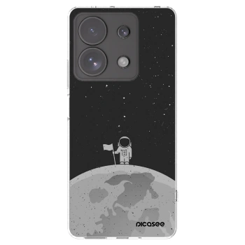 Picasee átlátszó szilikon tok az alábbi mobiltelefonokra Xiaomi Redmi Note 13 Pro 4G - Astronaut