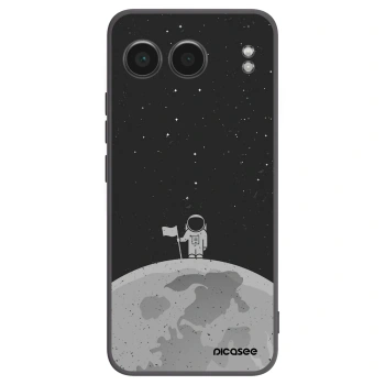 Picasee fekete szilikon tok az alábbi mobiltelefonokra OnePlus Nord 4 - Astronaut