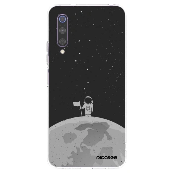 Picasee átlátszó szilikon tok az alábbi mobiltelefonokra Xiaomi Mi 9 - Astronaut