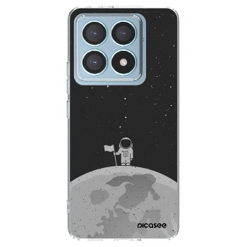 Picasee átlátszó szilikon tok az alábbi mobiltelefonokra Xiaomi 14T Pro - Astronaut