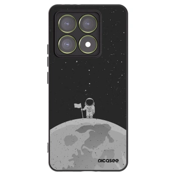 Picasee fekete szilikon tok az alábbi mobiltelefonokra Xiaomi 14T - Astronaut