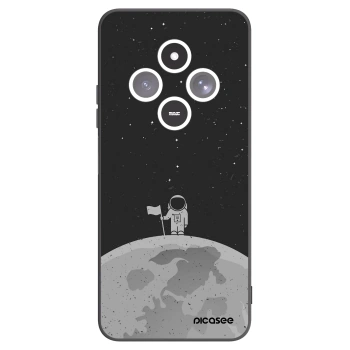 Picasee fekete szilikon tok az alábbi mobiltelefonokra Xiaomi Redmi 14C - Astronaut