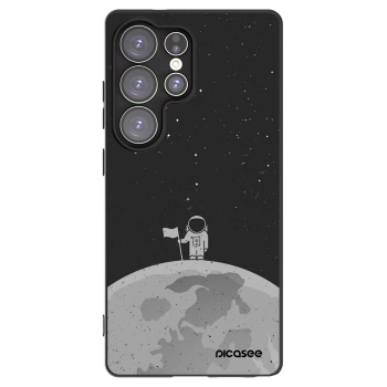 Picasee fekete szilikon tok az alábbi mobiltelefonokra Samsung Galaxy S25 Ultra 5G - Astronaut
