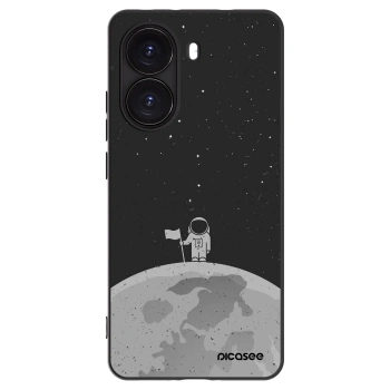 Picasee fekete szilikon tok az alábbi mobiltelefonokra Xiaomi Poco X7 Pro 5G - Astronaut