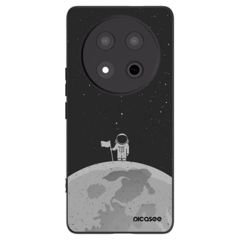 Picasee fekete szilikon tok az alábbi mobiltelefonokra Honor Magic7 Lite 5G - Astronaut