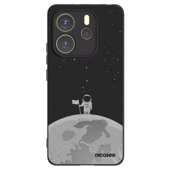 Picasee fekete szilikon tok az alábbi mobiltelefonokra Xiaomi Redmi Note 14 4G - Astronaut