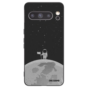 Picasee fekete szilikon tok az alábbi mobiltelefonokra Google Pixel 8 Pro - Astronaut