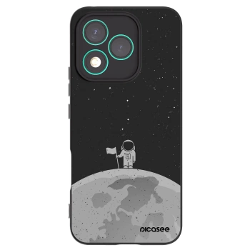 Picasee fekete szilikon tok az alábbi mobiltelefonokra Honor 400 Lite 5G - Astronaut