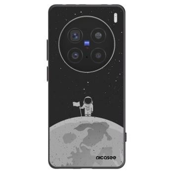 Picasee fekete szilikon tok az alábbi mobiltelefonokra Vivo X200 Pro - Astronaut