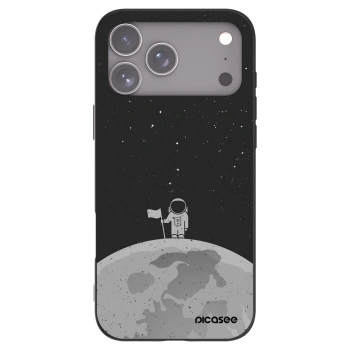 Picasee fekete szilikon tok az alábbi mobiltelefonokra Apple iPhone 17 Pro Max - Astronaut