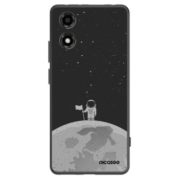 Picasee fekete szilikon tok az alábbi mobiltelefonokra Motorola Moto E14 - Astronaut