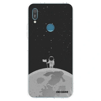 Picasee átlátszó szilikon tok az alábbi mobiltelefonokra Huawei Y6 2019 - Astronaut
