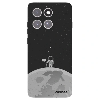 Picasee fekete szilikon tok az alábbi mobiltelefonokra Motorola Edge 60 Pro - Astronaut