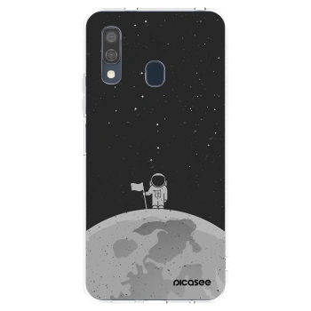 Picasee átlátszó szilikon tok az alábbi mobiltelefonokra Samsung Galaxy A40 A405F - Astronaut