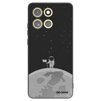 Picasee fekete szilikon tok az alábbi mobiltelefonokra Motorola Moto G86 5G - Astronaut