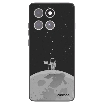 Picasee fekete szilikon tok az alábbi mobiltelefonokra Motorola Edge 60 Fusion - Astronaut