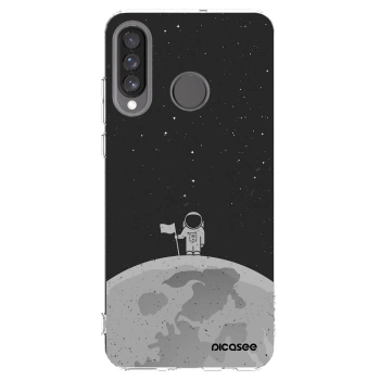 Picasee átlátszó szilikon tok az alábbi mobiltelefonokra Huawei P30 Lite - Astronaut