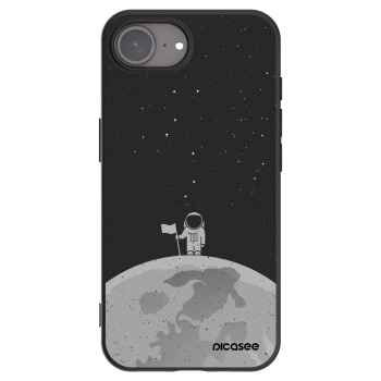Picasee fekete szilikon tok az alábbi mobiltelefonokra Apple iPhone 17e - Astronaut