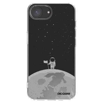 Picasee átlátszó szilikon tok az alábbi mobiltelefonokra Apple iPhone 17e - Astronaut