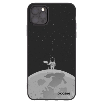Picasee fekete szilikon tok az alábbi mobiltelefonokra Apple iPhone 11 Pro Max - Astronaut