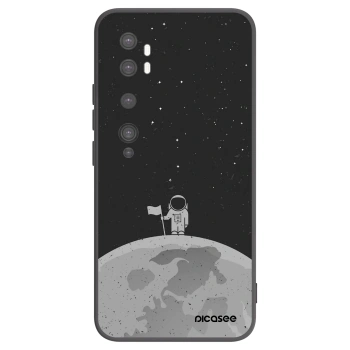 Picasee fekete szilikon tok az alábbi mobiltelefonokra Xiaomi Mi Note 10 (Pro) - Astronaut