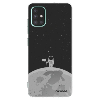 Picasee átlátszó szilikon tok az alábbi mobiltelefonokra Samsung Galaxy A51 A515F - Astronaut