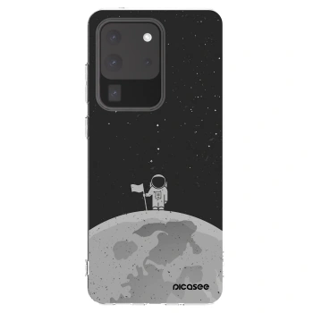 Picasee átlátszó szilikon tok az alábbi mobiltelefonokra Samsung Galaxy S20 Ultra 5G G988F - Astronaut