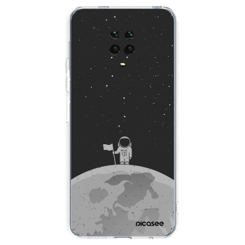 Picasee átlátszó szilikon tok az alábbi mobiltelefonokra Xiaomi Redmi Note 9S - Astronaut