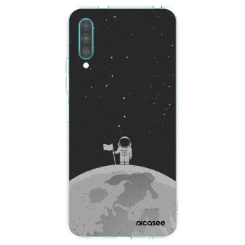 Picasee átlátszó szilikon tok az alábbi mobiltelefonokra Samsung Galaxy A30s A307F - Astronaut