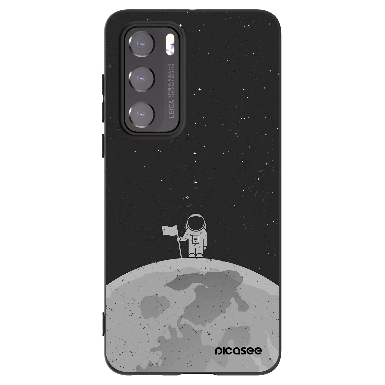 Picasee fekete szilikon tok az alábbi mobiltelefonokra Huawei P40 - Astronaut