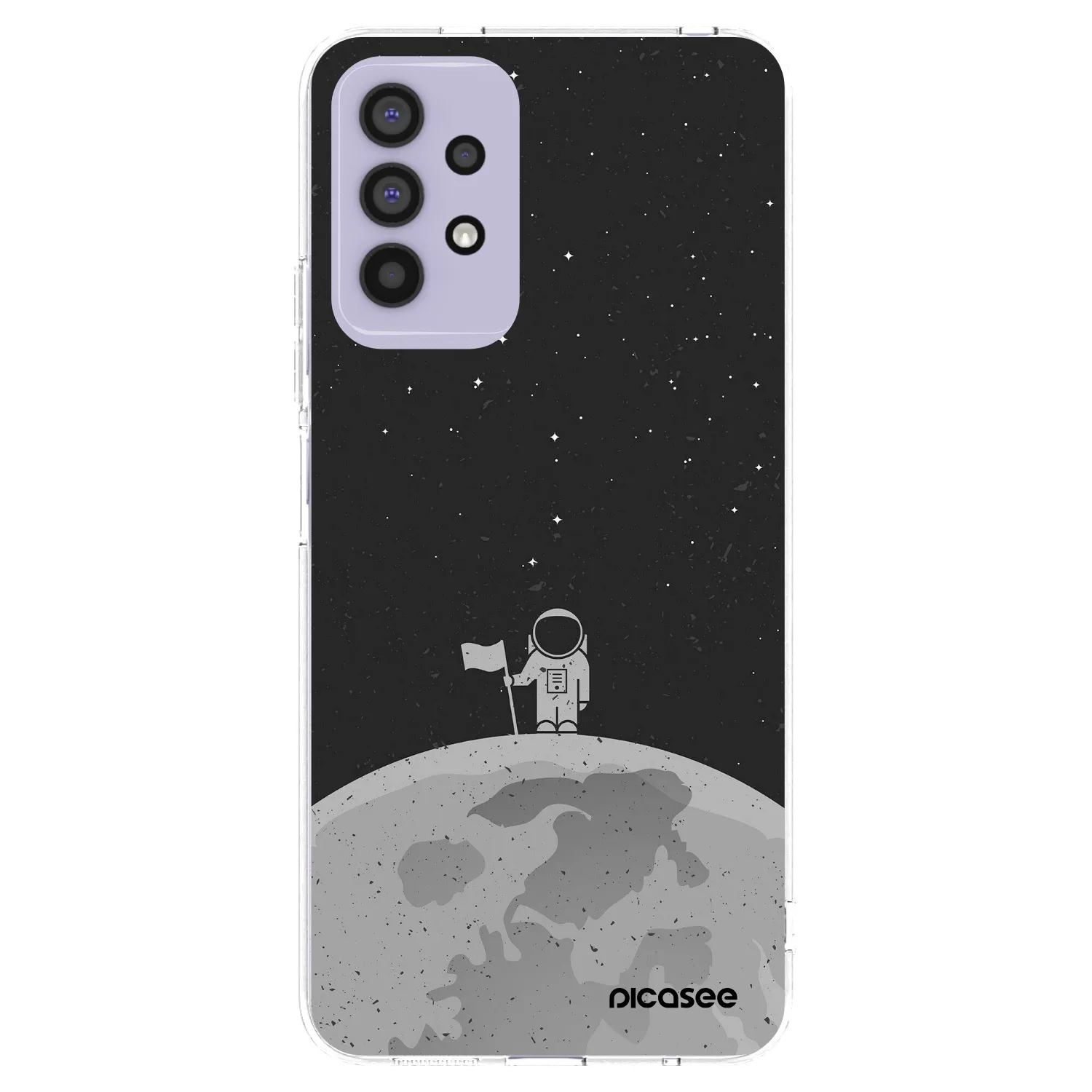Picasee átlátszó szilikon tok az alábbi mobiltelefonokra Samsung Galaxy A32 4G SM-A325F - Astronaut