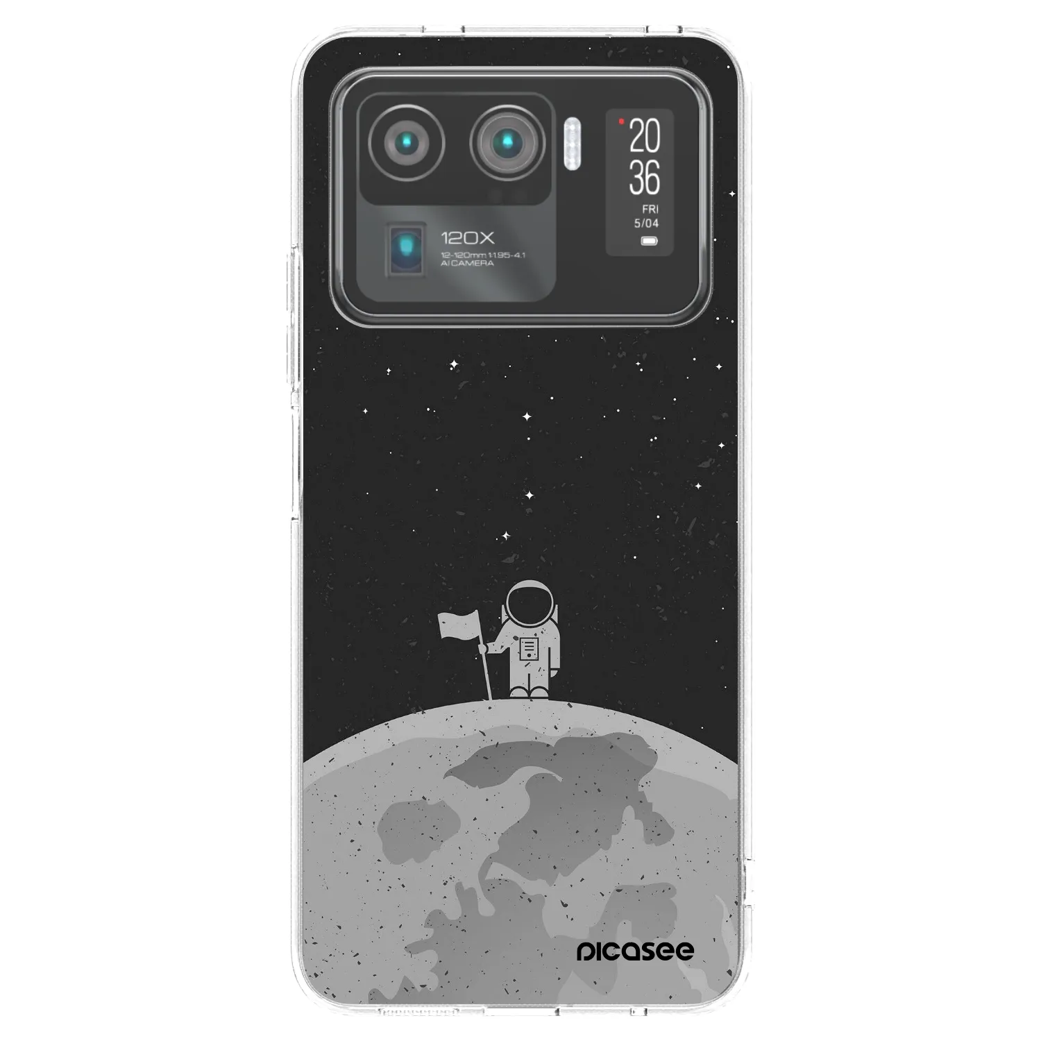 Picasee átlátszó szilikon tok az alábbi mobiltelefonokra Xiaomi Mi 11 Ultra - Astronaut