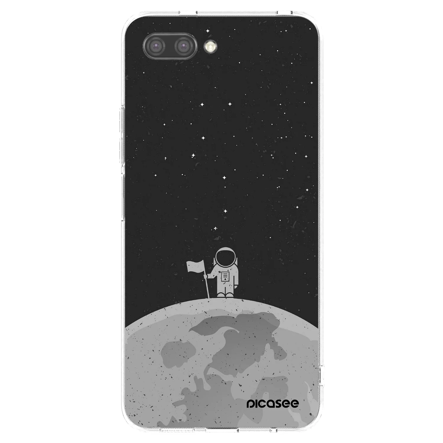 Picasee átlátszó szilikon tok az alábbi mobiltelefonokra Honor 10 - Astronaut