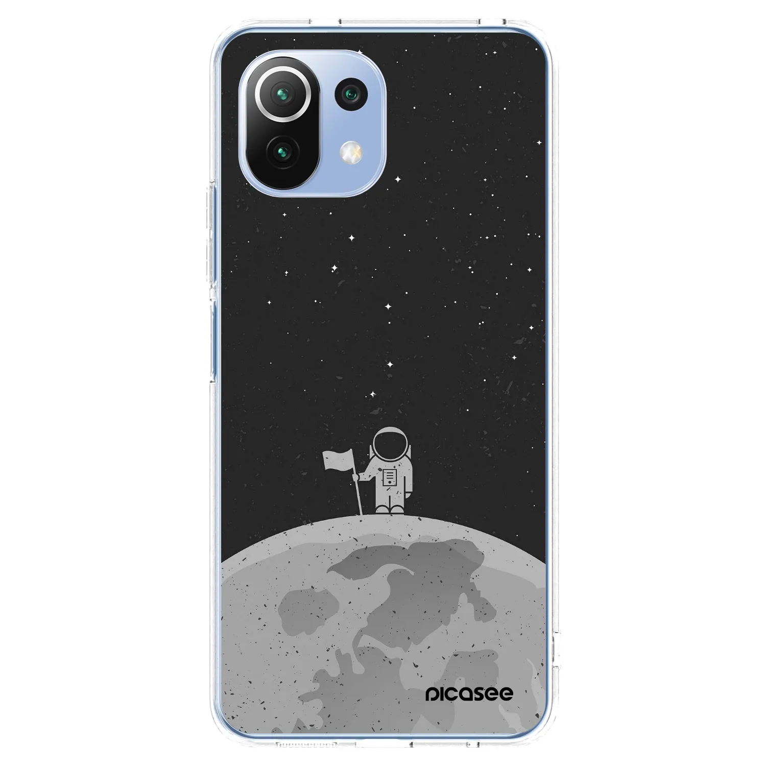 Picasee átlátszó szilikon tok az alábbi mobiltelefonokra Xiaomi 11 Lite 5G NE - Astronaut