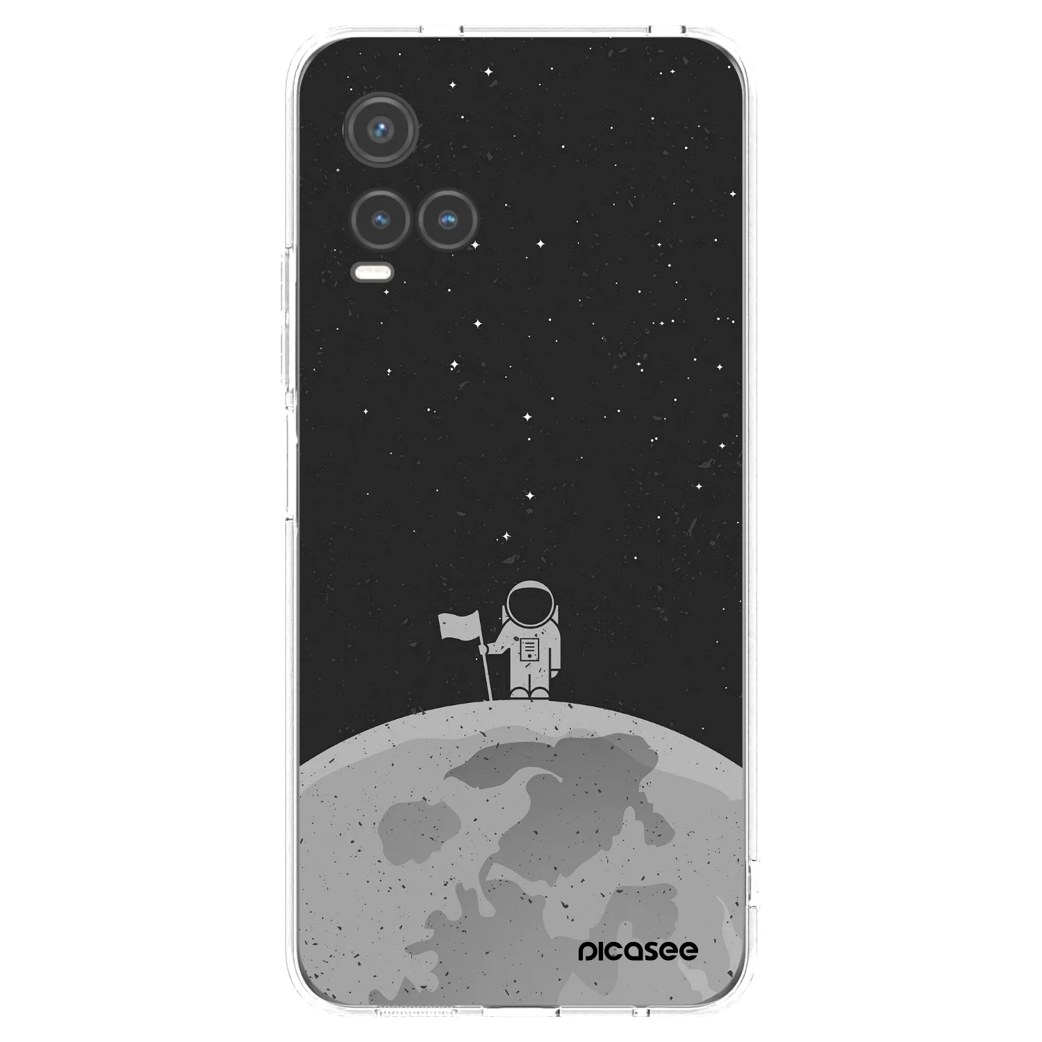 Picasee átlátszó szilikon tok az alábbi mobiltelefonokra Vivo Y33s - Astronaut