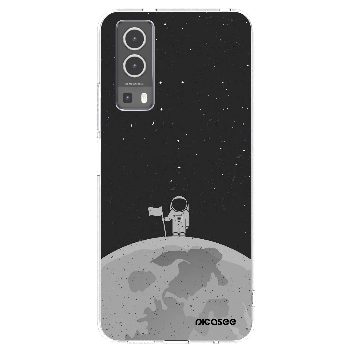 Picasee átlátszó szilikon tok az alábbi mobiltelefonokra Vivo Y72 5G - Astronaut