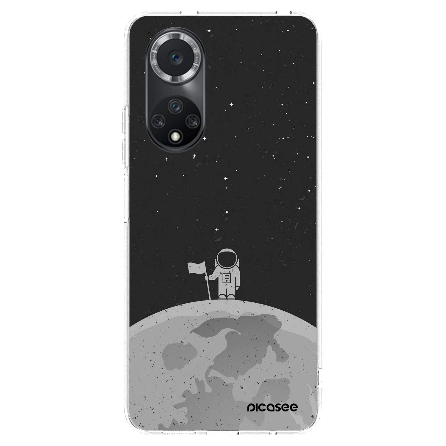Picasee átlátszó szilikon tok az alábbi mobiltelefonokra Huawei Nova 9 SE - Astronaut