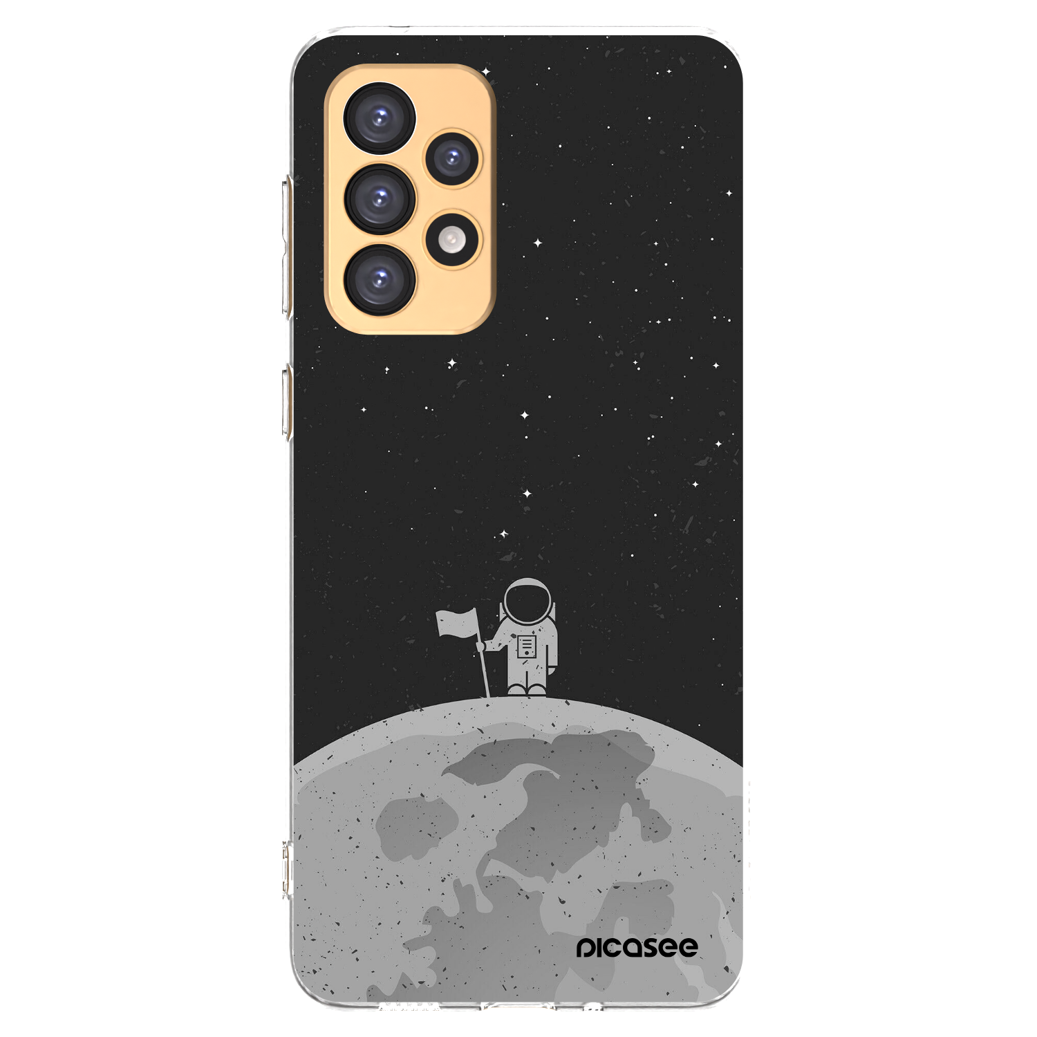 Picasee átlátszó szilikon tok az alábbi mobiltelefonokra Samsung Galaxy A33 5G A336 - Astronaut