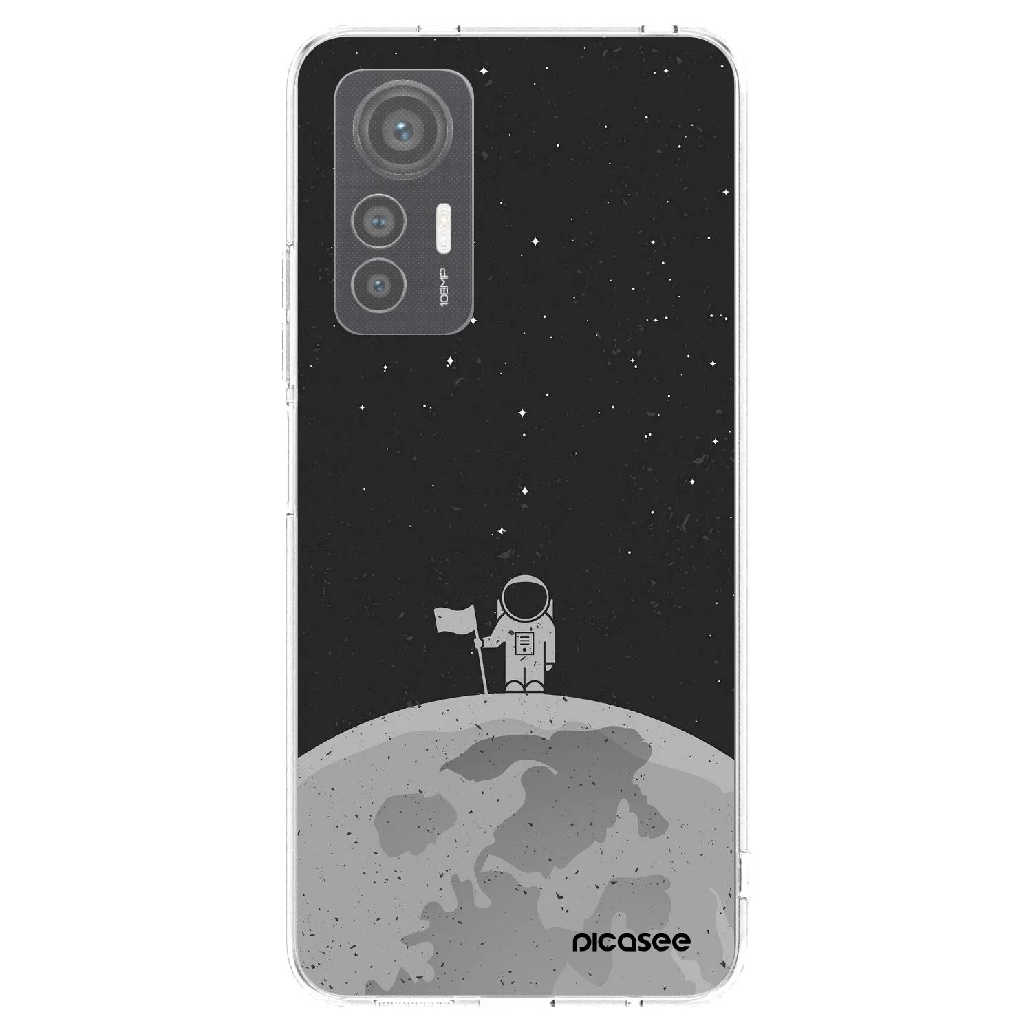 Picasee átlátszó szilikon tok az alábbi mobiltelefonokra Xiaomi 12 Lite - Astronaut