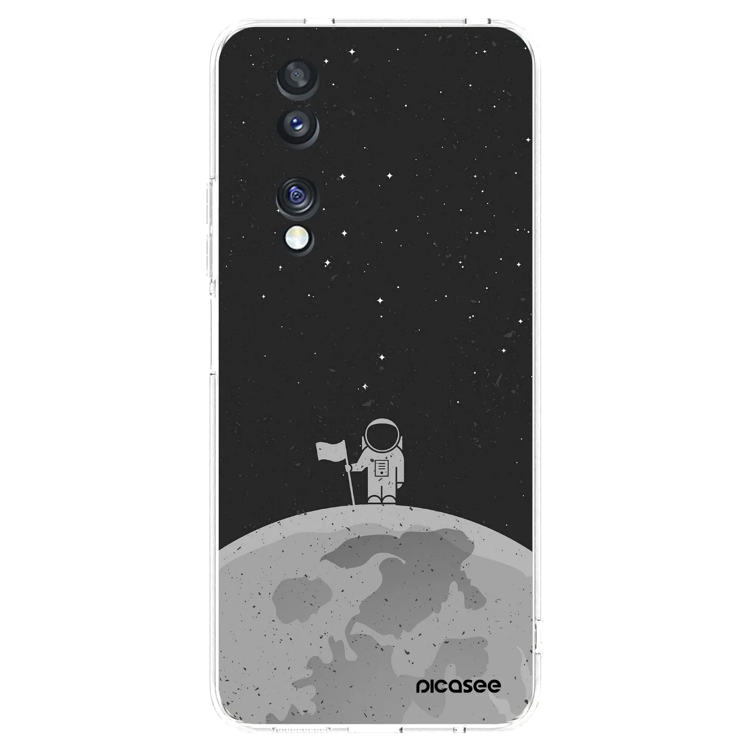 Picasee átlátszó szilikon tok az alábbi mobiltelefonokra Honor 70 - Astronaut