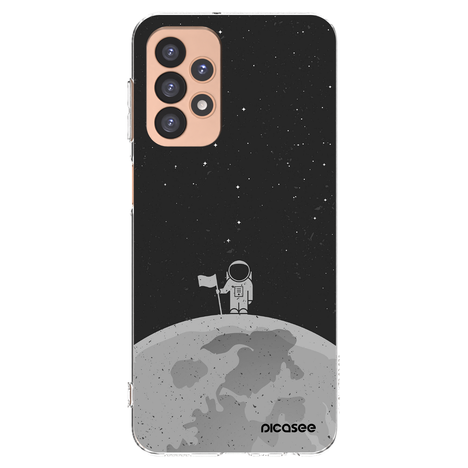Picasee átlátszó szilikon tok az alábbi mobiltelefonokra Samsung Galaxy A23 A236B 5G - Astronaut