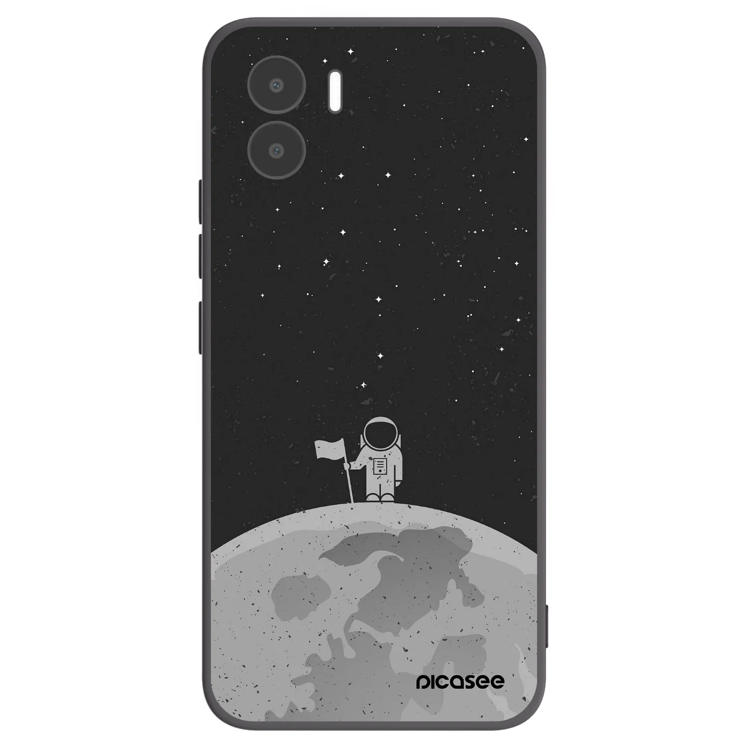 Picasee fekete szilikon tok az alábbi mobiltelefonokra Xiaomi Redmi A1 - Astronaut