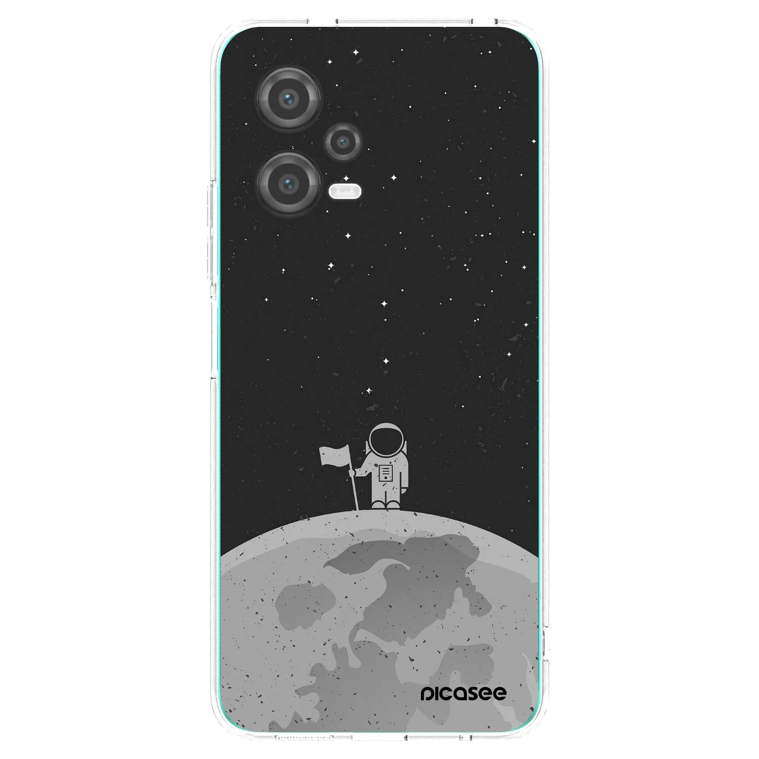 Picasee átlátszó szilikon tok az alábbi mobiltelefonokra Xiaomi Poco X5 - Astronaut