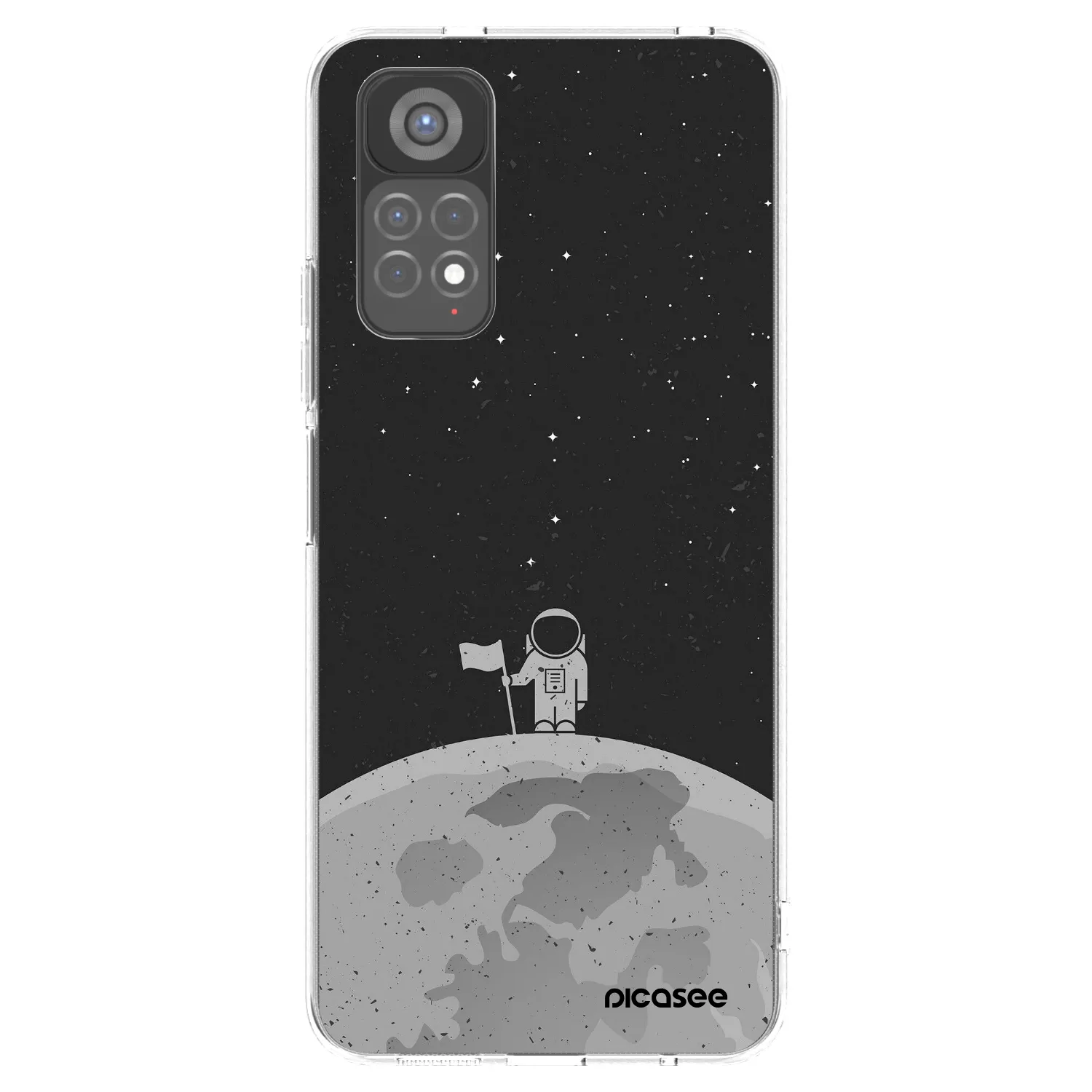 Picasee átlátszó szilikon tok az alábbi mobiltelefonokra Xiaomi Redmi Note 11S 5G - Astronaut
