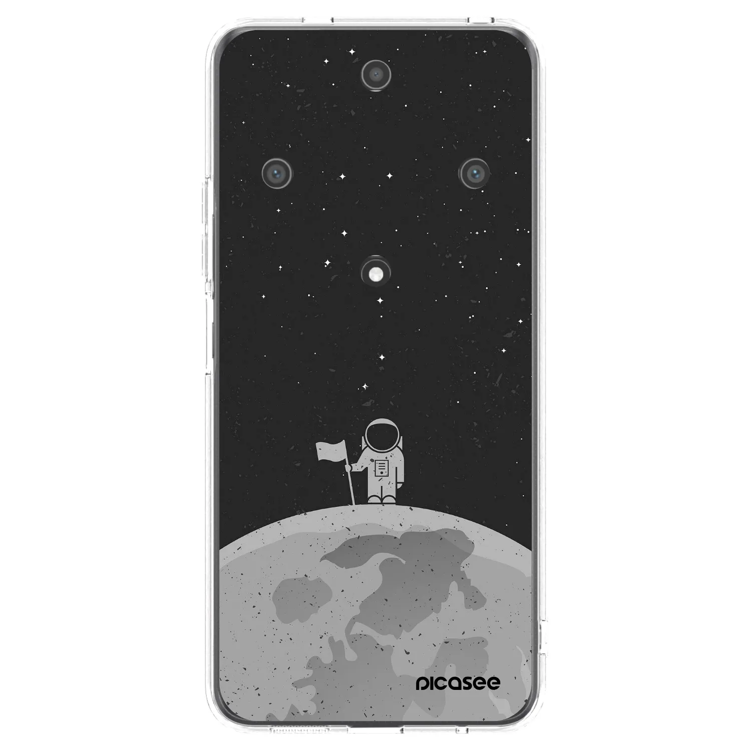 Picasee átlátszó szilikon tok az alábbi mobiltelefonokra Honor Magic5 Lite 5G - Astronaut