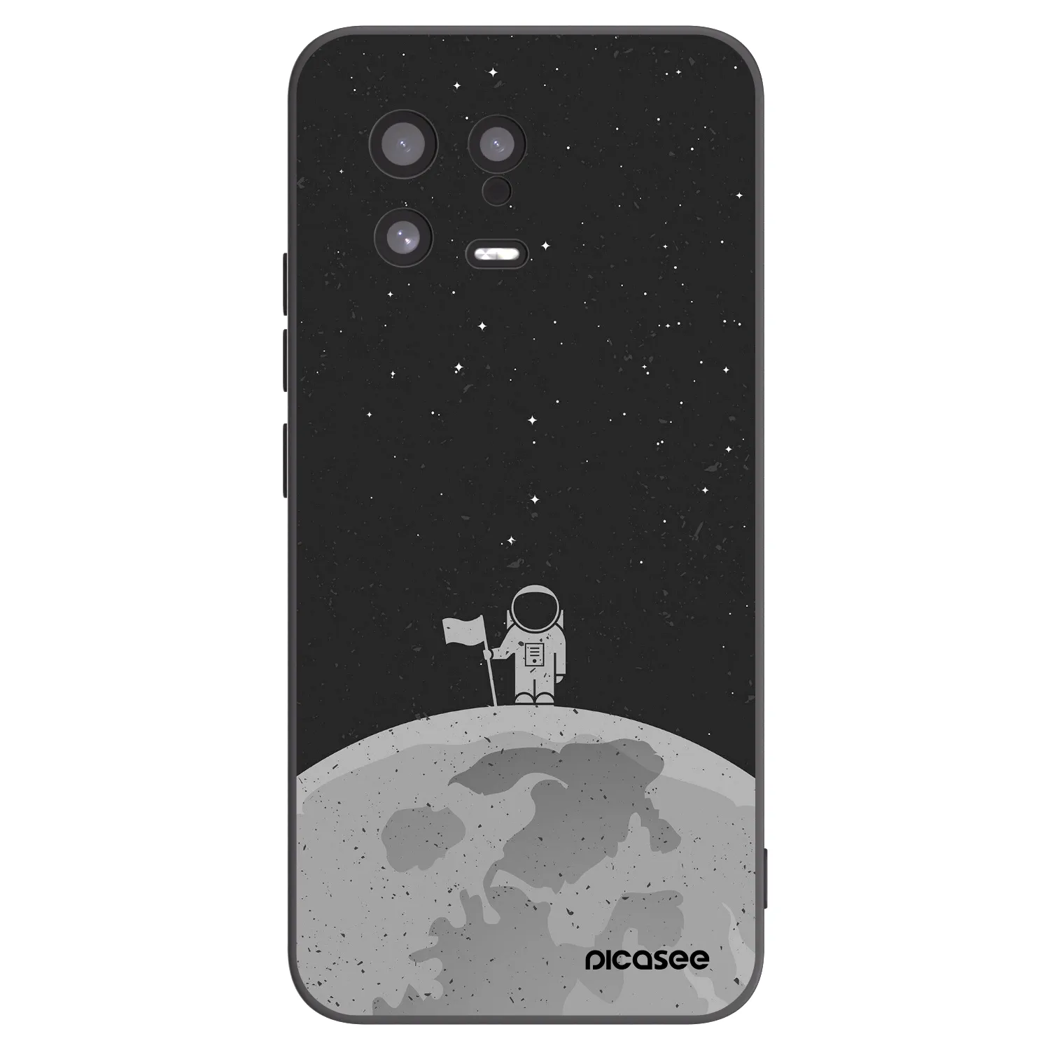 Picasee fekete szilikon tok az alábbi mobiltelefonokra Xiaomi 13 - Astronaut